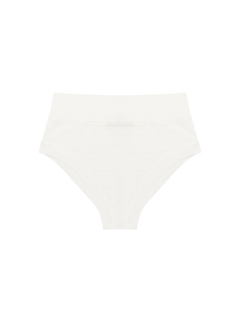 High-waist brief - Natural
