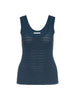 Top - Petrol blue