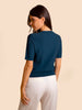 Short sleeves t-shirt - Petrol blue