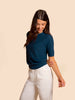 Short sleeves t-shirt - Petrol blue