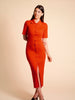 Long dress - Pomegranate