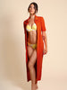 Long dress - Pomegranate