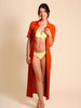 Long dress - Pomegranate