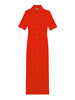 Long dress - Pomegranate