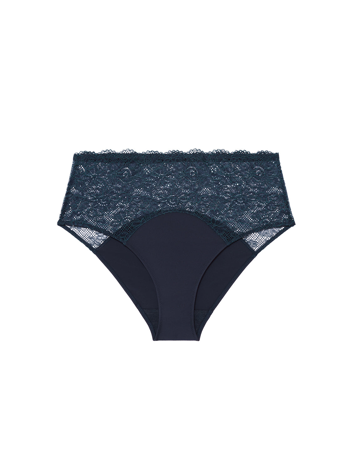 High-waist brief - Sapphire