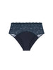 High-waist brief - Sapphire