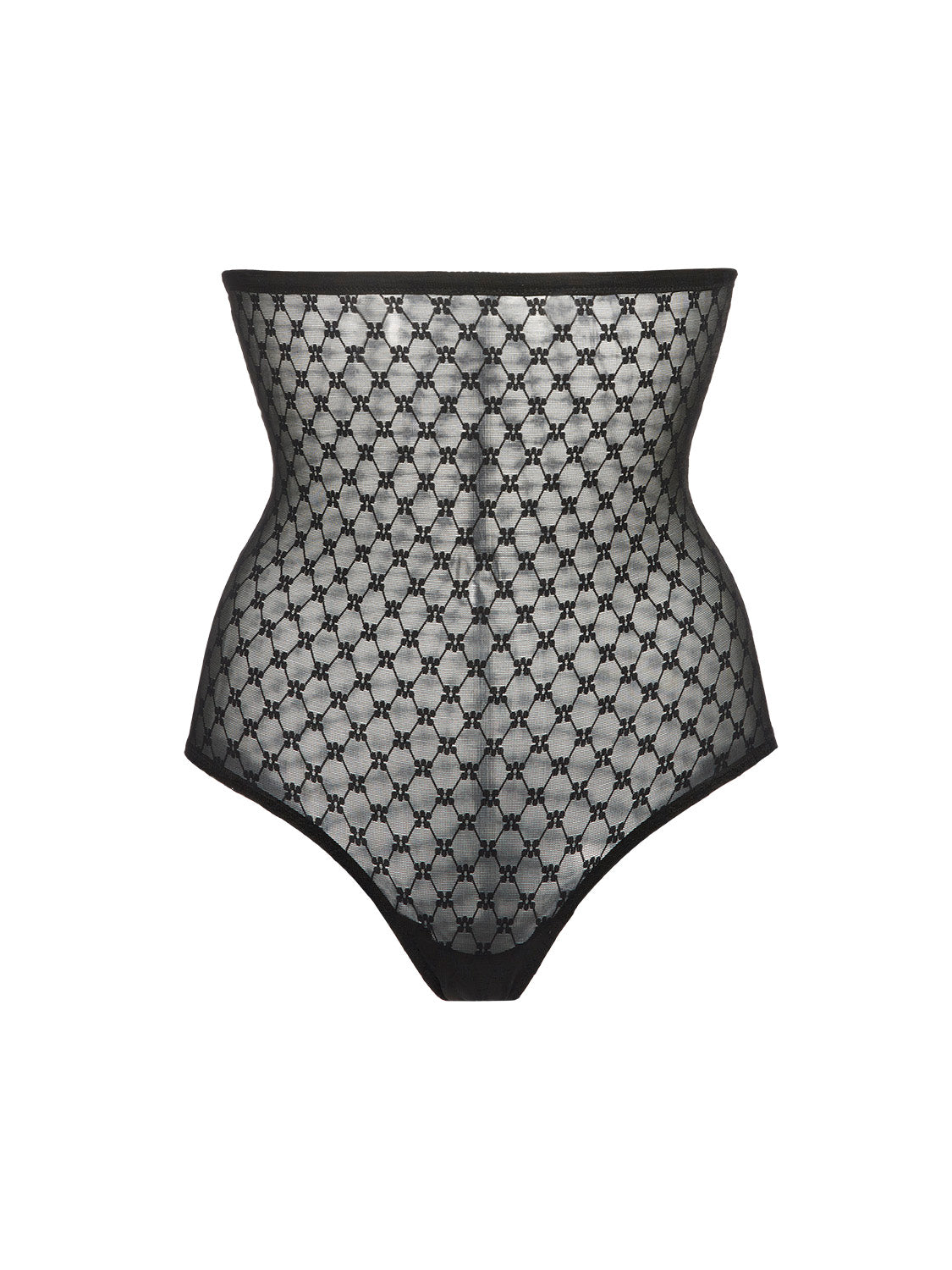 High waist shaper brief - Black