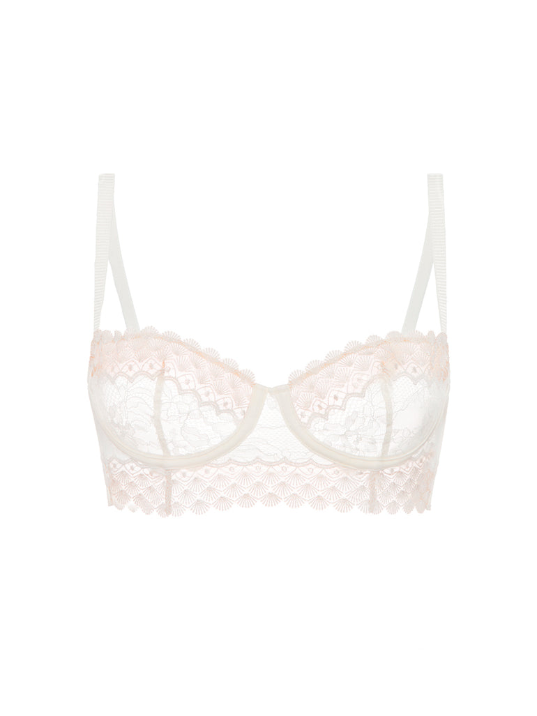 Half cup bra - Natural