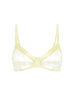 Soft cup triangle bra - Yellow Lemonade