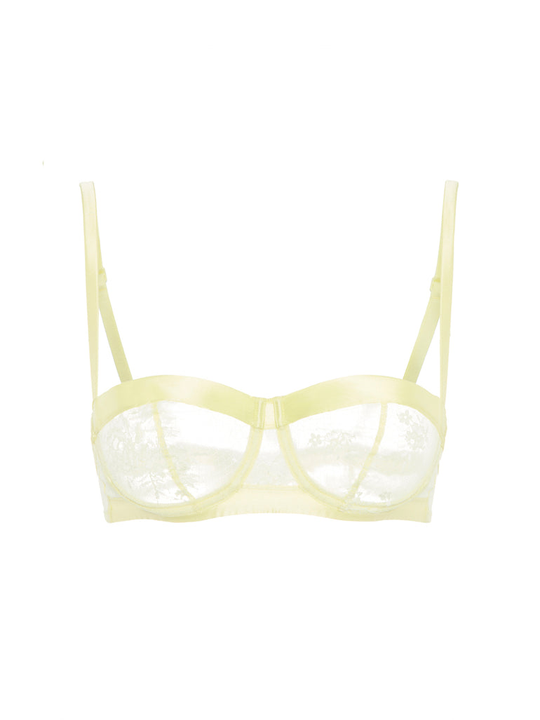 Half cup bra - Yellow Lemonade