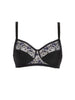 Structured wireless bra - Black