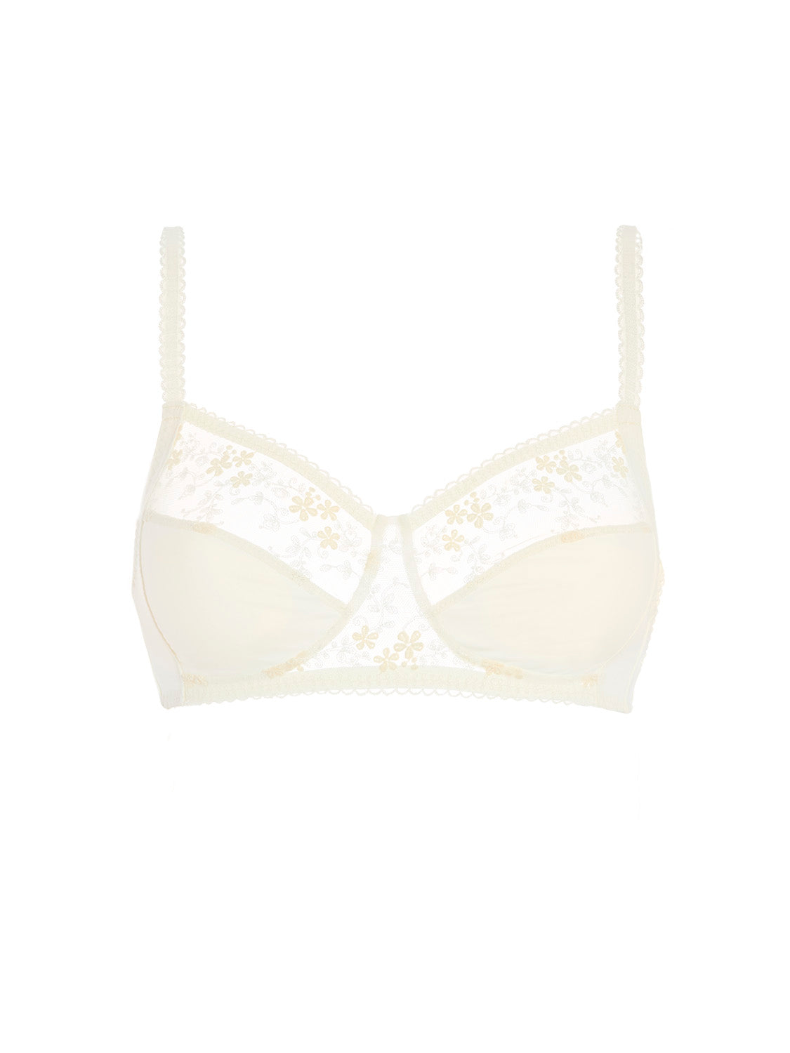 Structured wireless bra - Natural