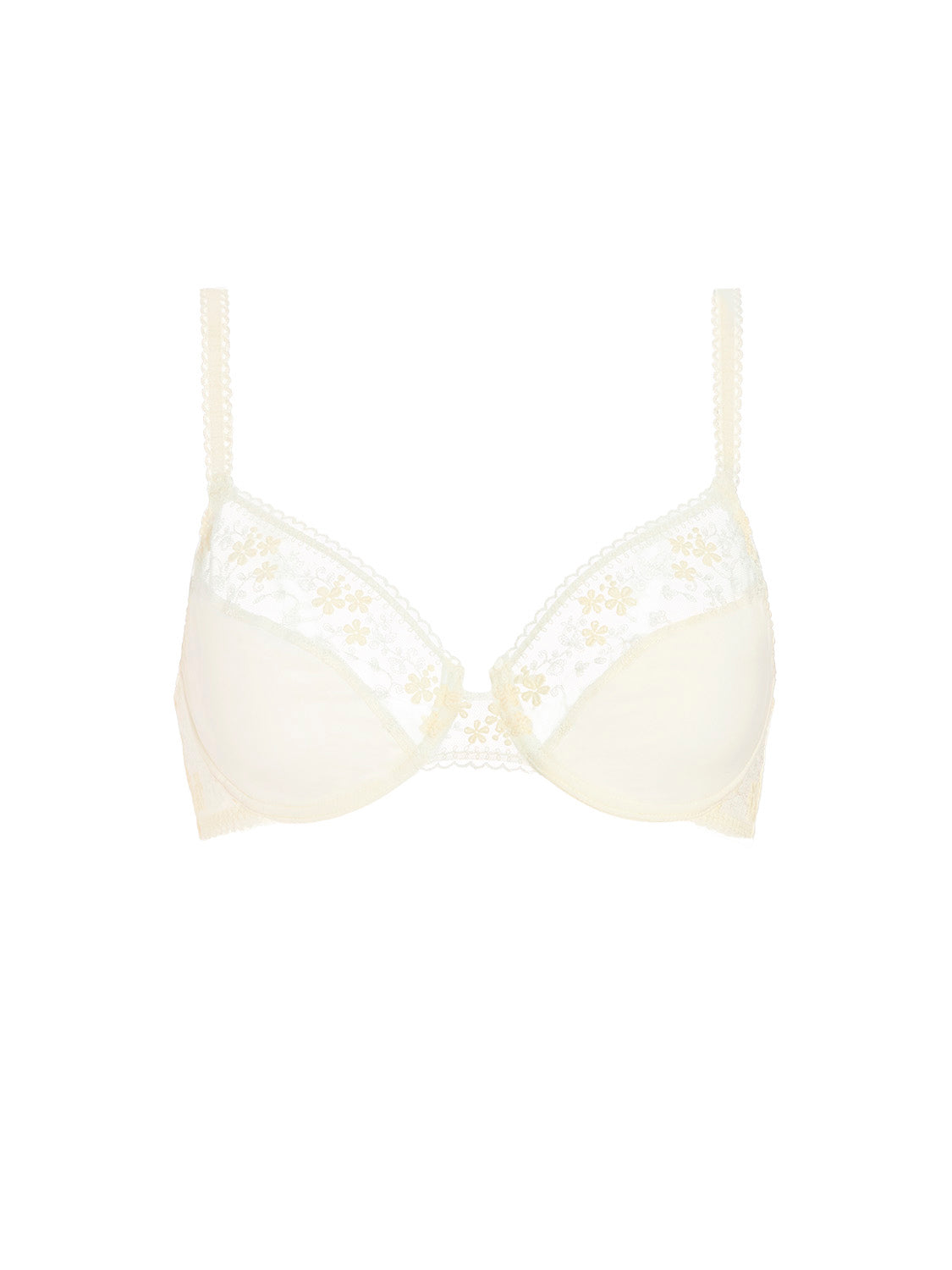 Moulded underwired bra - Natural