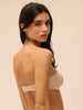 Non padded strapless bra, Spacer 3D - Peau rosée