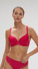 Spacer plunge bra - Teaberry Pink