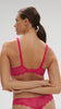Spacer plunge bra - Teaberry Pink