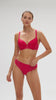 Spacer plunge bra - Teaberry Pink