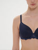 Spacer plunge bra - Ink Blue