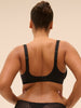 Rigid moulded bra - Black