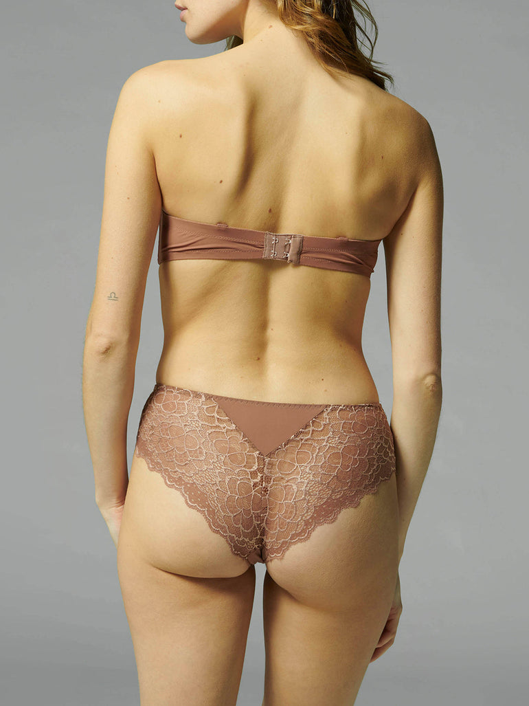 Caresse Boyshort - Coco Brown