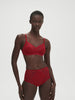 Caresse Retro Brief - Tango Red
