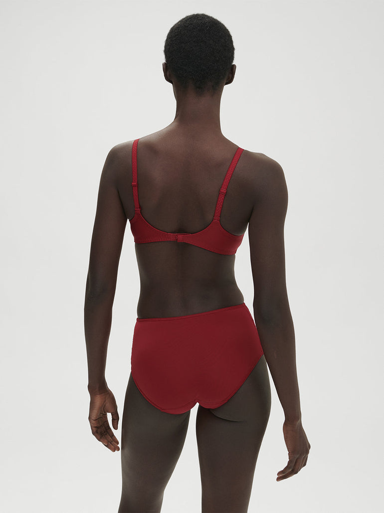 Caresse Retro Brief - Tango Red