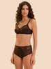 High-waist brief - Cocoa