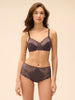 High-waist brief - Graphite Grey