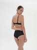 Full cup plunge bra - Black