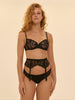 Suspender belt - Black