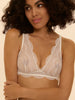 Soft cup triangle bra - Natural