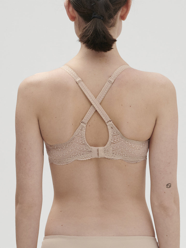 Full cup bra - Peau rosée