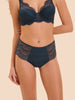 High-waist brief - Prestige Blue