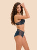 High-waist brief - Prestige Blue