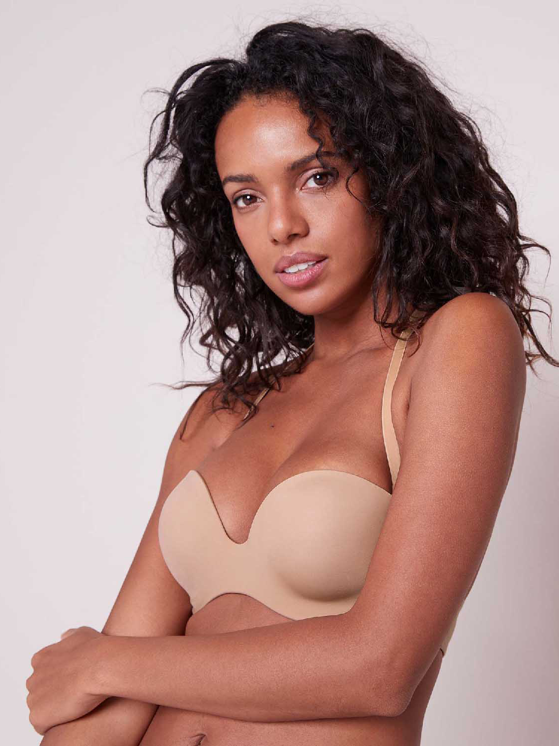 6-Way Strapless- Sand