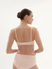 Non padded strapless bra, spacer 3D - Blush
