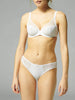 Delice Full Coverage Plunge - White