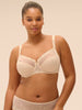 Full cup support bra - Topaz Beige