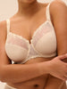 Full cup support bra - Topaz Beige