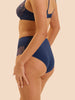 High-waist brief - Rainbow Blue