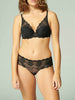 Reve Suspender Belt - Black