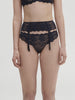 Reve Suspender Belt - Cosmic Blue