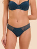 Cotton Bikini brief - Petrol blue