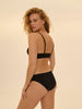 Multi-position strapless bra - Black