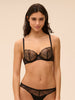 Half cup bra - Black