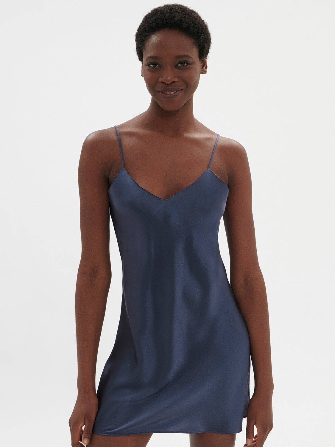 Nightdress - Cinder Blue