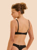 Half cup bra - Black Tattoo