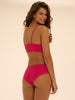 Soft cup triangle bra - Fuschia
