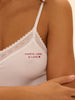 White Bodysuit - Limited Edition « CLUB TOUCH, CARE & LOVE »