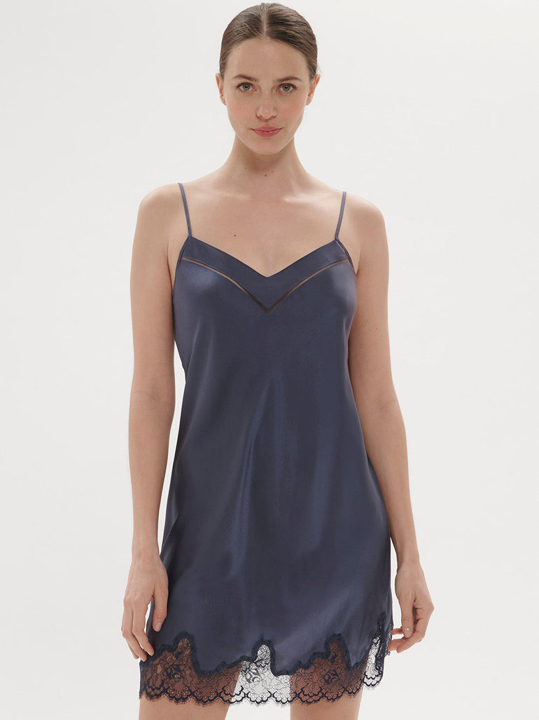 Nightdress - Cinder Blue
